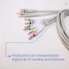 ELECTROCARDIÓGRAFO CON INTERPRETACIÓN  CON PANTALLA MÓVIL Y TOUCH TRISMED.