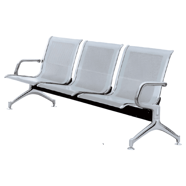 Banca para sala de espera 3 plazas
