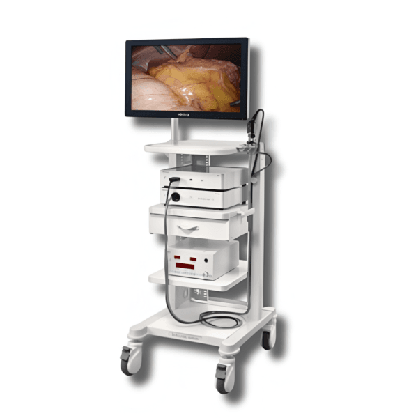 Torre de laparoscopía Full HD modelo HD3 con función de grabación incorporada monitor de 27 pulgadas - Marca Mindray