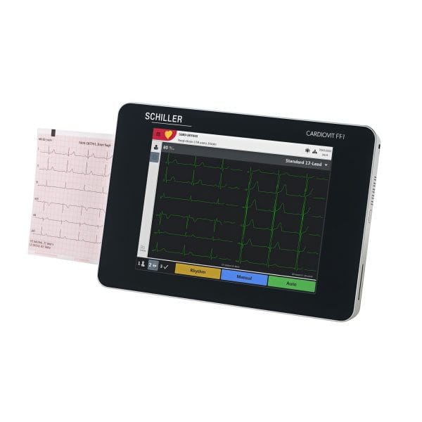 ELECTROCARDIÓGRAFO EN REPOSO TIPO TABLET DE 12 CANAL ES PANTALLA TOUCH Schiller