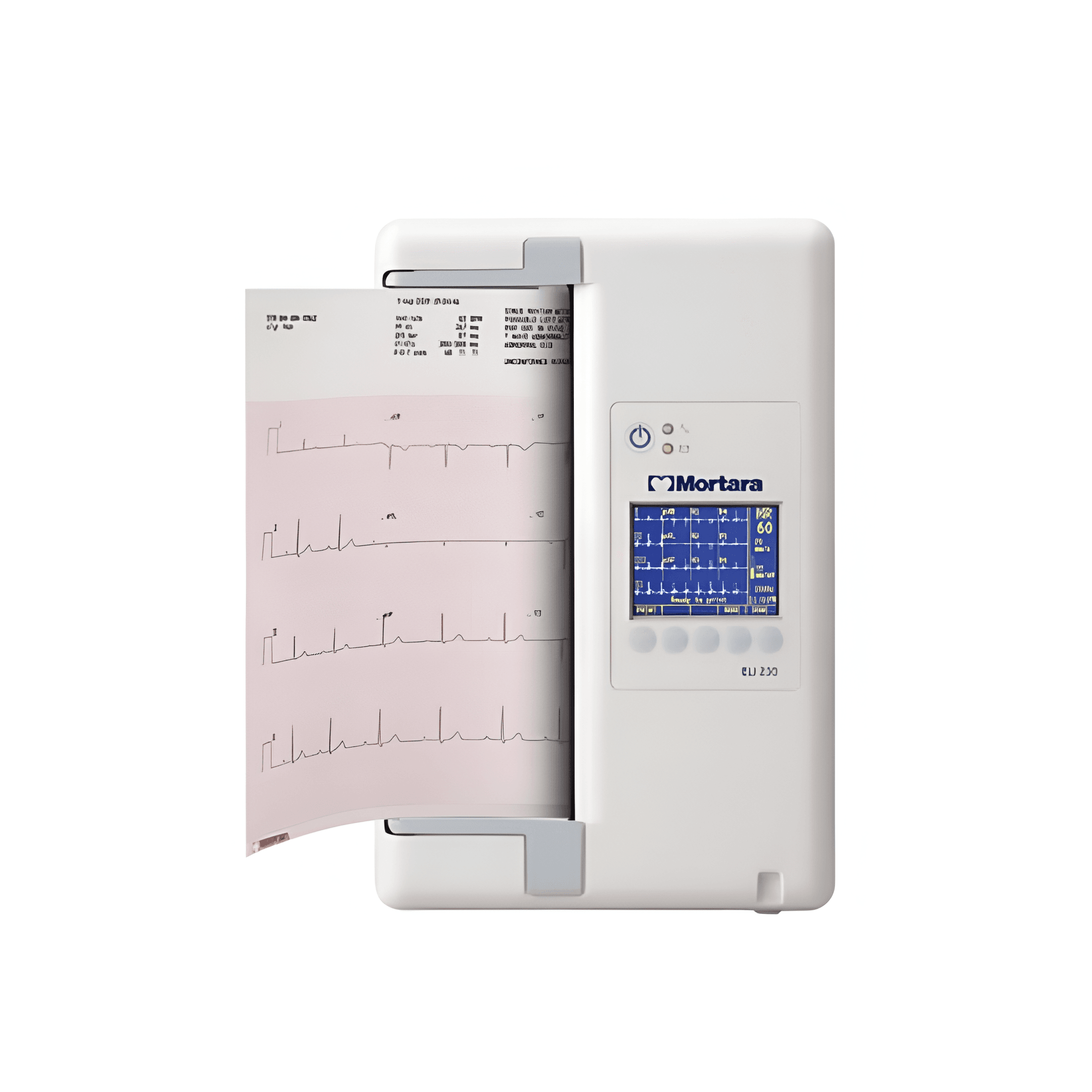 ELECTROCARDIOGRAFO EN REPOSO PEQUENO DE 12 CANALES 2 1