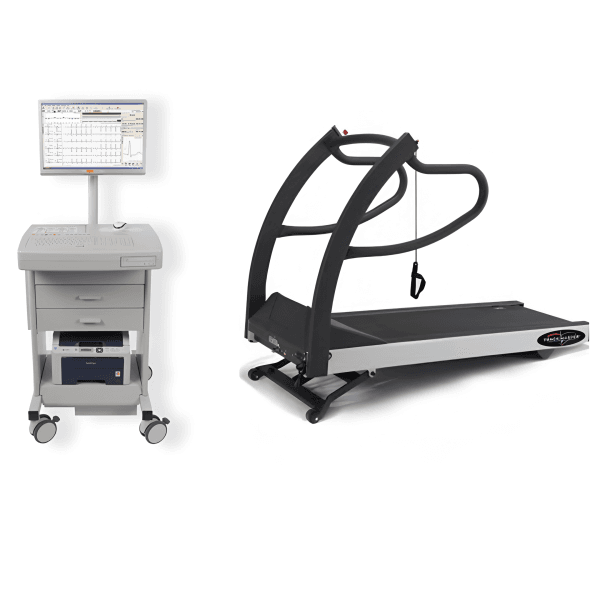 SISTEMA DE PRUEBA DE ESFUERZO INTERCONSTRUIDO CON CAMINADORA STILLER