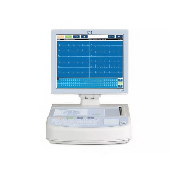 ELECTROCARDIÓGRAFO EN REPOSO DE 12 CANAL ES PANTALLA 180° TECLADO INTERCONSTRUIDO  MORTARA